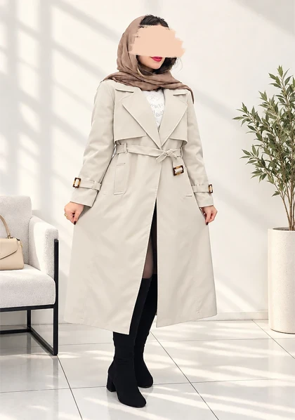 ترنچ کت آستردار ساتیا