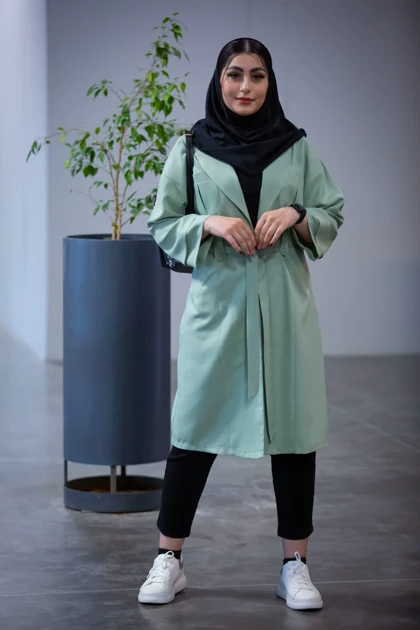 مانتو صوفیا پلاس بلند کمر پاگون