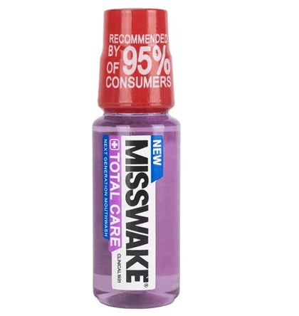 دهانشویه توتال کر حاوی 0/1 درصد سدیم فلوراید میسویک 200 میل