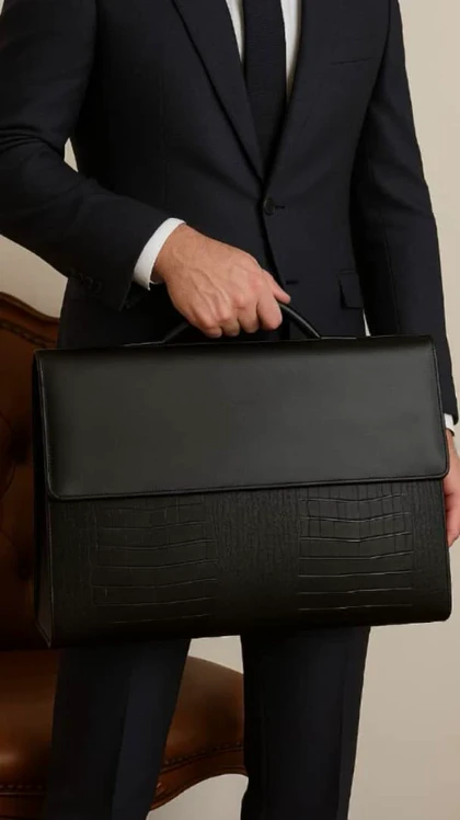 کیف اداری چرم طبیعی