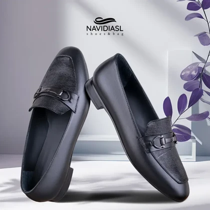 کفش زنانه چرم کد 2042001