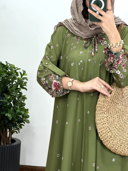 پیراهن بلند سوپر کلوش یسنا