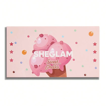پالت رژگونه پودری 3 رنگ شیگلم SHEGLAM اصل مدل Sweet Cheeks رنگ Enamored