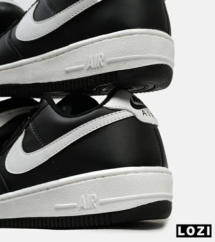 کفش بزرگ پا مشکی سفید NIKE AIR FORCE مدل 6989