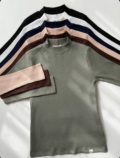 بلوز یقه ایستاده کبریتی زنانه