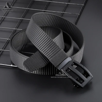 کمربند برزنتی مردانه Rail Belt BL97