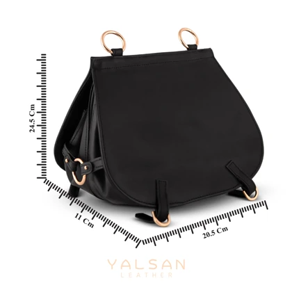 کیف دوشی و دستی زنانه چرم یلسان مدل مارال کد 008-HRM