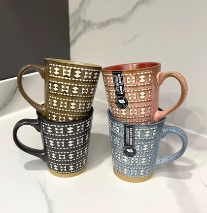 ماگ دنی هوم طرح دار سرامیکی / BA70