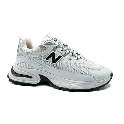 کتانی اسپرت مردانه مدل نیوبالانس990 NEW BALANCE رنگ سفید