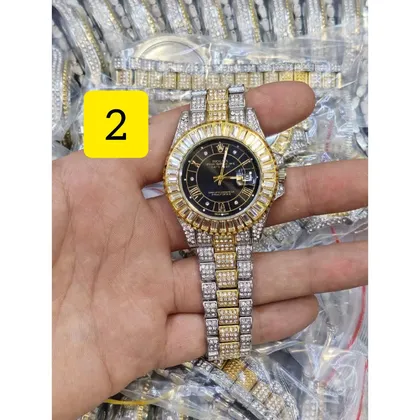 ساعت رولکس نگینی اورجینال در 8 رنگ