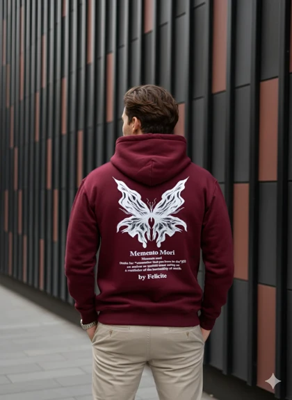 هودی دورس 3 نخ مدل پروانه