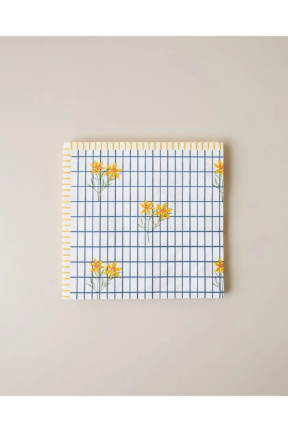 دستمال کاغذی English Home مدل Sunlit 33 × 33 سانتی‌متر - زرد