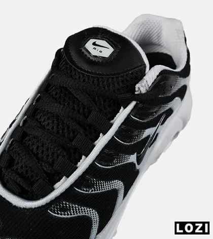 کفش کتانی مردانه و زنانه مشکی سفید NIKE AirMax Plus TN Ultra مدل 7710
