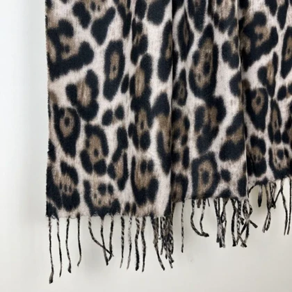 شال پاییزه موهر پلنگی 20503