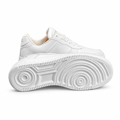 کفش کتانی مردانه زنانه و بزرگ پا مدل ایرفورس سفید Nike Air Force