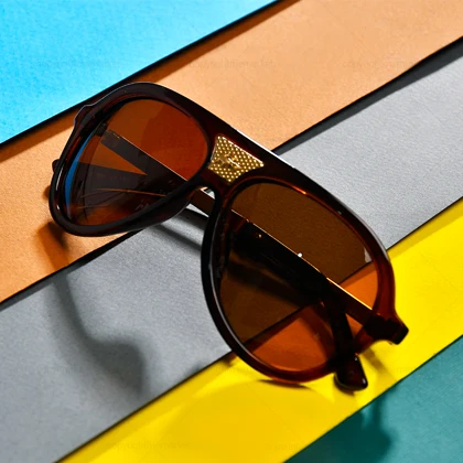 عینک آفتابی LACOSTE (قهوه ای)