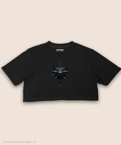 کراپ زنانه طرح ویچر کد 988