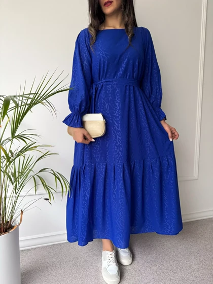 پیراهن حریر آستردار دنیز