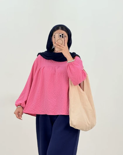 شومیز عروسکی سوگند(38)کد:5650