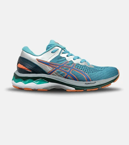 کتانی بزرگ پا آبی نارنجی ASICS GEL-KAYANO 27
