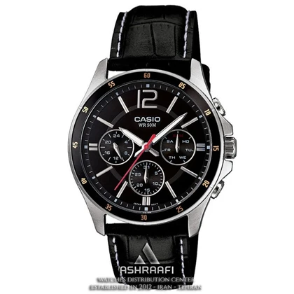 ساعت مردانه کاسیو اورجینال Casio MTP-1374L-1AV