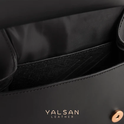 کیف دوشی و دستی زنانه چرم یلسان مدل مارال کد 008-HRM