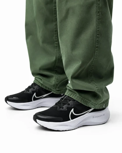 کتانی مردانه مدل نایکی زوم ایکس لبخند مشکی سفید NIKE