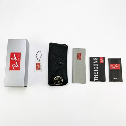 عینک آفتابی ری بن فراری فلزی اورجینال کد RB 8331