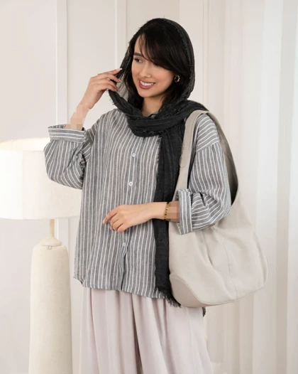 شومیز لینن الینا کد 29624