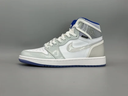 کتانی نایکی جردن1 زوم ریسر بلو/Nike Air Jordan1