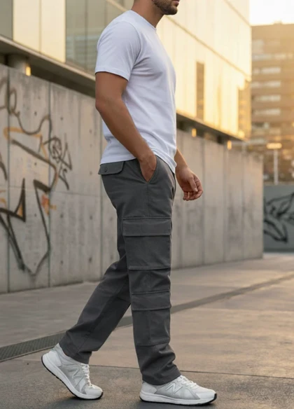 شلوار بنگال کارگو مردانه مدل HAMED-طوسی
