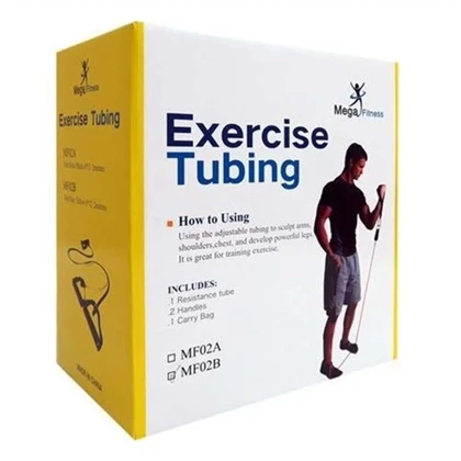 کش بدنسازی تک رشته مگا فیتنس Mega Fitness مدل MF02 طول 2 متری