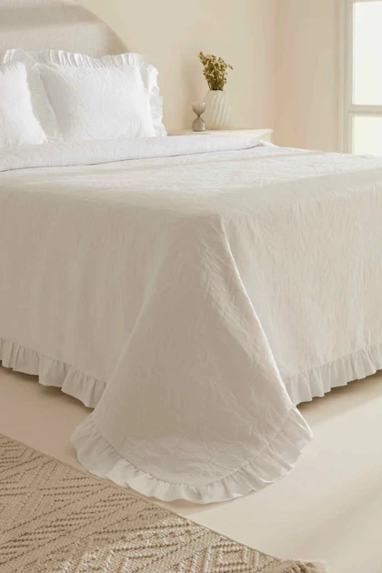 سرویس روتختی پیکه دو نفره Karaca Home مدل Branley - سفید