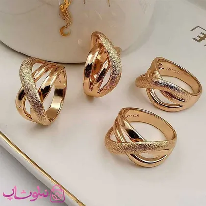 انگشتر زنانه ژوپینگ مشابه طلا