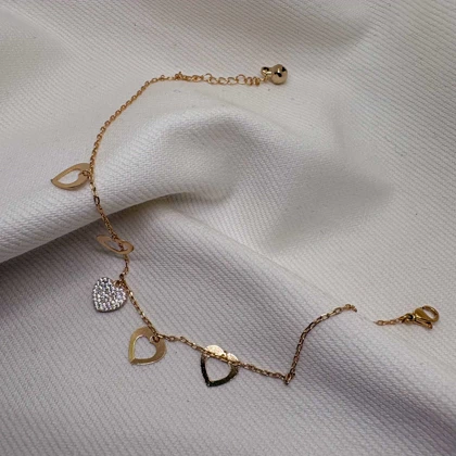 پابند ژوپینگ مدل «ریسه قلب» | رقص نگین و زنگوله با هر قدم