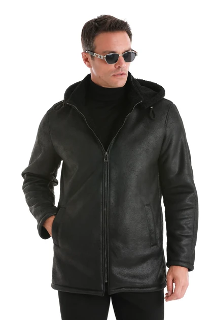 ژاکت بلند مردانه hatemoglu hatemoglu