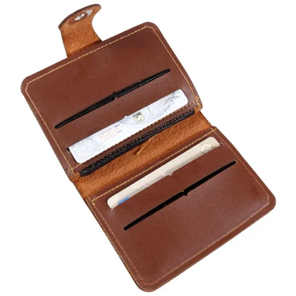 جاکارتی چرمی مدل Massimo Dutti