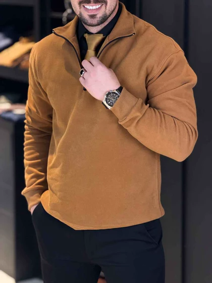 پلیور 320401 POLO عسلی