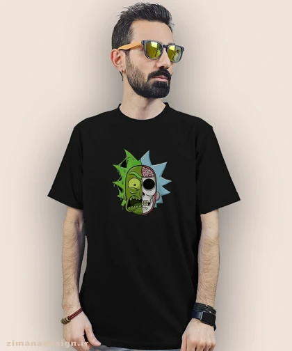 تیشرت مردانه و زنانه طرح ریک اند مورتی کد 895
