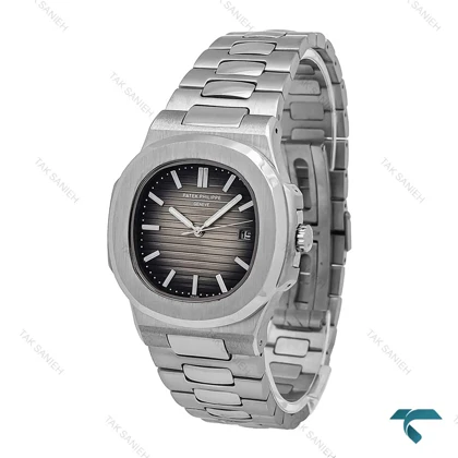 ساعت پتک فیلیپ مردانه ناتیلوس استیل صفحه طوسی Patek-6726-L