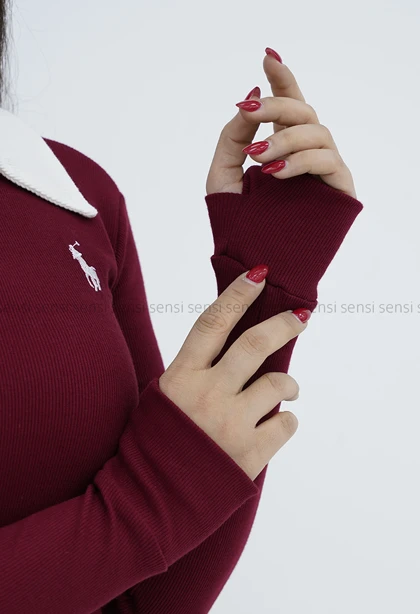 پلوشرت زنانه کبریتی کشی کد1006832