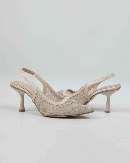 740 - پاشنه توری ساده 740