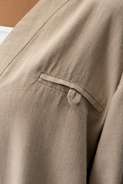 شومیز یقه هفت آستین پاکتی زنانه