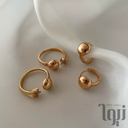 انگشتر و گوشواره گوی ژوپینگ