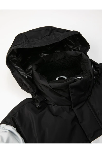 جیب زیپی یقه پایه ژاکت پفی با جزئیات TYCJEIDILN170068801359475