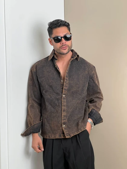پیراهن کتان سنگشور