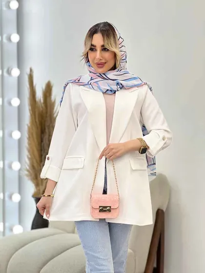 مانتو دو جیب آستین پاگن