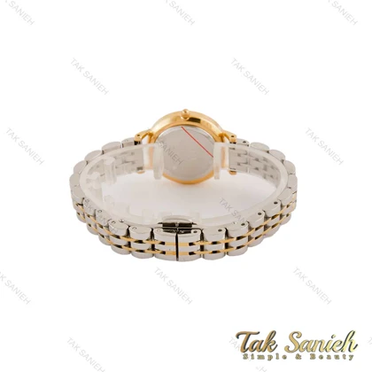 ساعت دنیل ولینگتون زنانه دورنگ طلایی صفحه سفید DW-4942-L