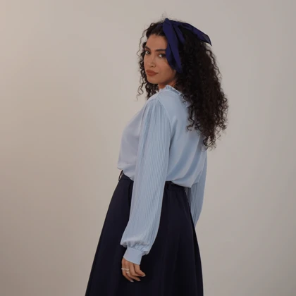 شومیز حریر آنا