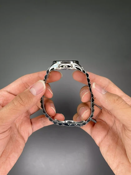 ساعت مچی سیتیزن کورنوگراف بند سیلور صفحه سفید Citizen